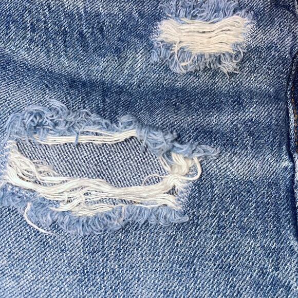 Blank NYC The Barrow Jean shorts denim cut off SZ 28" Vintage High rise short - Picture 6 of 9